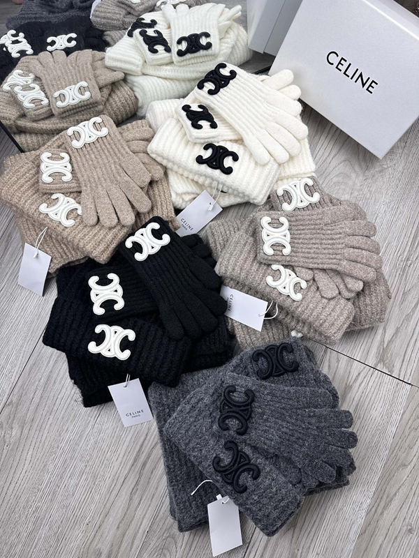 ブランドマフラー素材ディテール